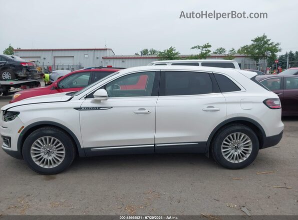 2LMPJ6J97KBL61299 2019 LINCOLN NAUTILUS White Vista interior de 360 grados