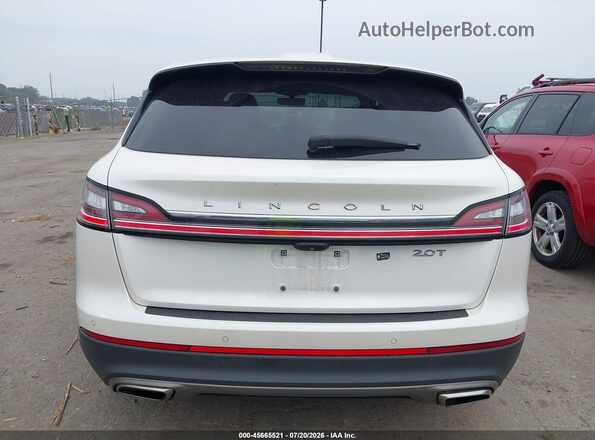 2LMPJ6J97KBL61299 2019 LINCOLN NAUTILUS White 