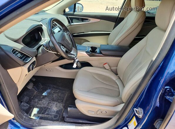 2LMPJ6J97LBL23363 2020 LINCOLN NAUTILUS Blue Սալոնի դիմացի տեսք