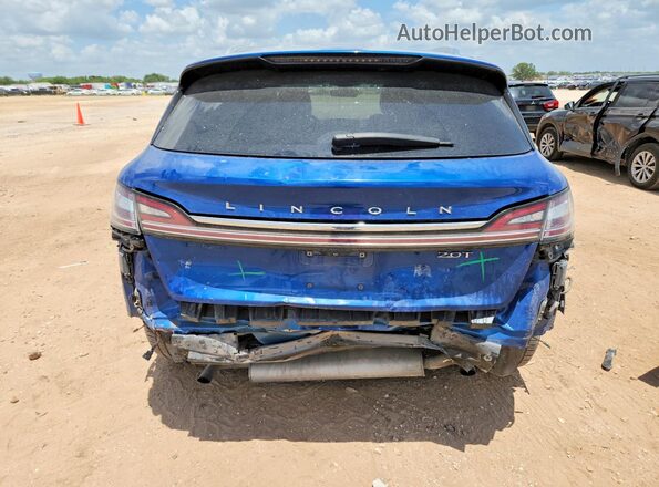 2LMPJ6J97LBL23363 2020 LINCOLN NAUTILUS Blue Հետևի տեսք