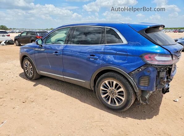 2LMPJ6J97LBL23363 2020 LINCOLN NAUTILUS Blue Հետևի ձախ