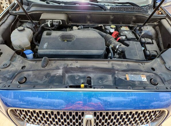 2LMPJ6J97LBL23363 2020 LINCOLN NAUTILUS Blue Սալոնի հետևի տեսք