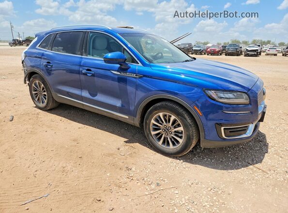 2LMPJ6J97LBL23363 2020 LINCOLN NAUTILUS Blue Առջևի աջ