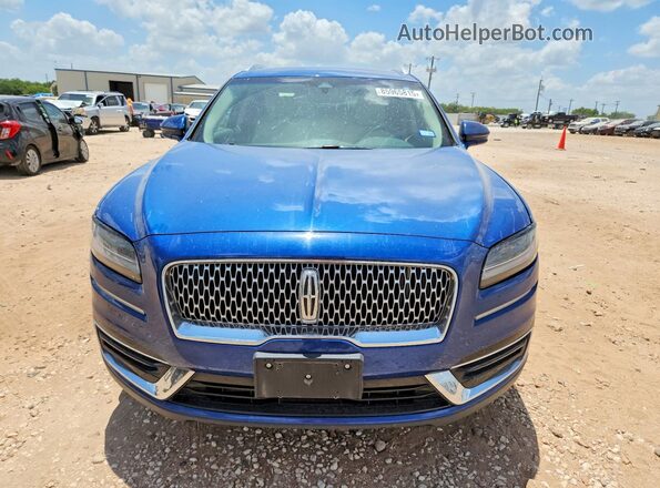 2LMPJ6J97LBL23363 2020 LINCOLN NAUTILUS Blue Դիմացի տեսք