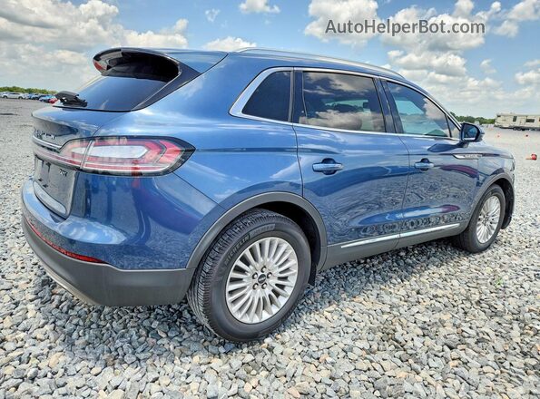 2LMPJ6J99KBL22746 2019 LINCOLN NAUTILUS Blue უკანა მარჯვენა