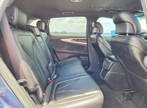 2LMPJ6J99KBL22746 2019 LINCOLN NAUTILUS Blue უკანა სალონის ხედი