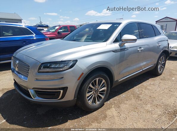 2LMPJ6J99LBL06869 2020 LINCOLN NAUTILUS Silver Front left