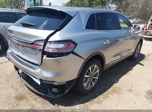 2LMPJ6J99LBL06869 2020 LINCOLN NAUTILUS Silver Rear right