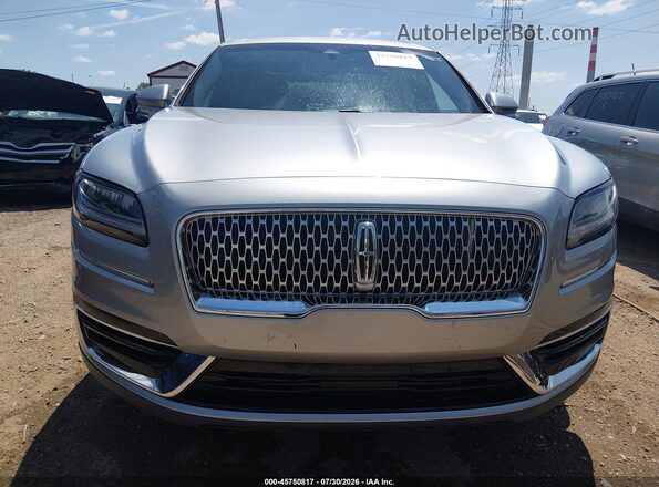 2LMPJ6J99LBL06869 2020 LINCOLN NAUTILUS Silver Instrument cluster view