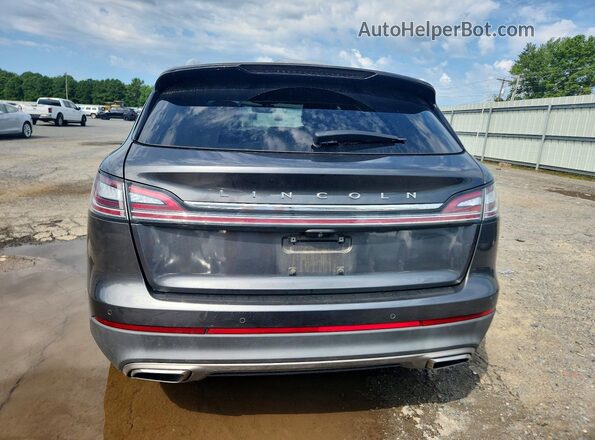 2LMPJ6J99LBL34798 2020 LINCOLN NAUTILUS Gray უკანა ხედი
