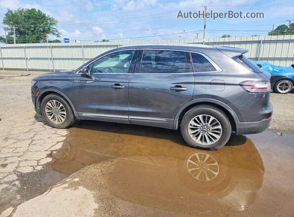 2LMPJ6J99LBL34798 2020 LINCOLN NAUTILUS Gray უკანა მარცხენა