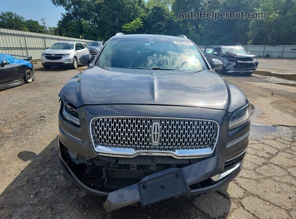 2LMPJ6J99LBL34798 2020 LINCOLN NAUTILUS Gray წინა ხედი