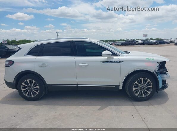 2LMPJ6J9XLBL04600 2020 LINCOLN NAUTILUS White Widok wnętrza 360 stopni