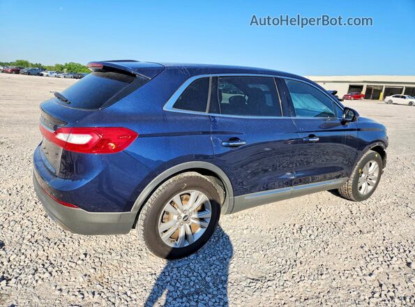 2LMPJ6JR4HBL15535 2017 LINCOLN MKX Blue Tył prawy