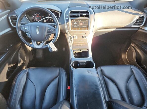 2LMPJ6JR4HBL15535 2017 LINCOLN MKX Blue Widok deski rozdzielczej