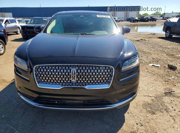 2LMPJ6K91MBL14951 2021 LINCOLN NAUTILUS Black წინა ხედი