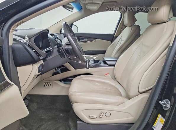2LMPJ6K93KBL24300 2019 LINCOLN NAUTILUS Black Widok wnętrza z przodu
