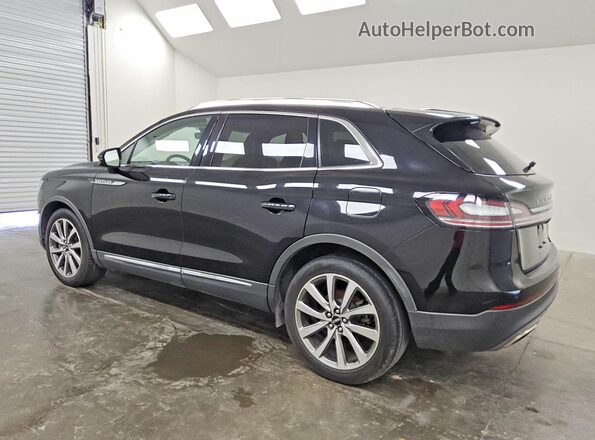 2LMPJ6K93KBL24300 2019 LINCOLN NAUTILUS Black Tył lewy