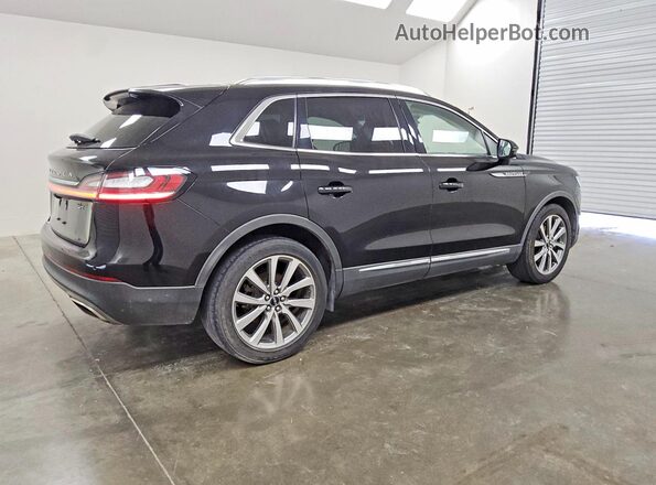 2LMPJ6K93KBL24300 2019 LINCOLN NAUTILUS Black Tył prawy