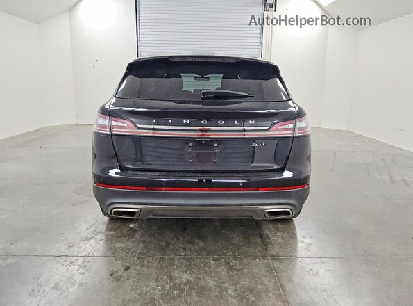2LMPJ6K93KBL24300 2019 LINCOLN NAUTILUS Black Widok z tyłu