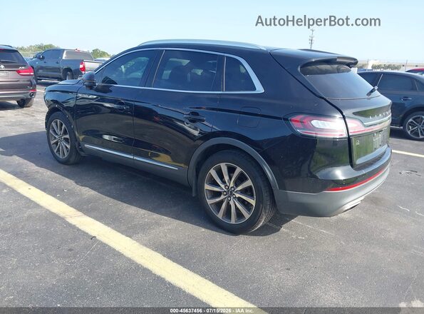 2LMPJ6K94KBL24435 2019 LINCOLN NAUTILUS Черный Задняя левая четверть