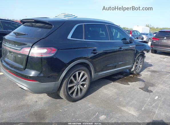 2LMPJ6K94KBL24435 2019 LINCOLN NAUTILUS Черный Задняя правая четверть