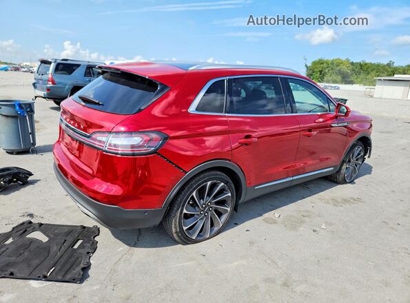 2LMPJ6K95MBL01670 2021 LINCOLN NAUTILUS Red Задня права чверть