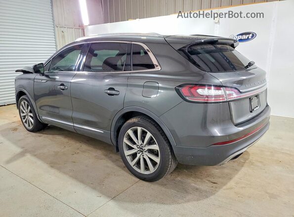2LMPJ6K97KBL42170 2019 LINCOLN NAUTILUS Серый Задняя левая четверть
