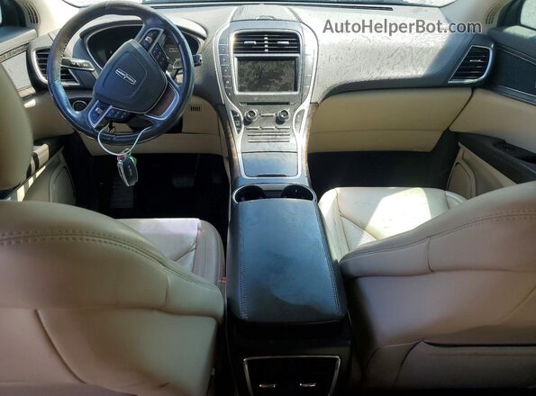 2LMPJ6K97KBL53332 2019 LINCOLN NAUTILUS Black წინა პანელის ხედი
