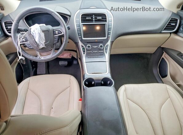 2LMPJ6K97LBL13365 2020 LINCOLN NAUTILUS Black წინა პანელის ხედი