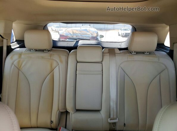 2LMPJ6KR1JBL44642 2018 LINCOLN MKX Blue Вид задніх сидінь