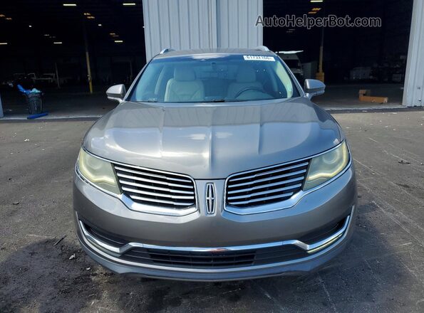 2LMPJ6KR4HBL39879 2017 LINCOLN MKX Gray Front view