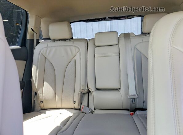 2LMPJ6KR4HBL39879 2017 LINCOLN MKX Gray Rear seats view