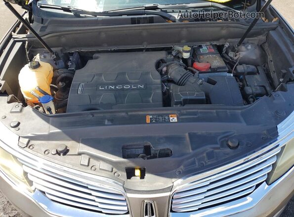 2LMPJ6KR4HBL39879 2017 LINCOLN MKX Gray Engine compartment view