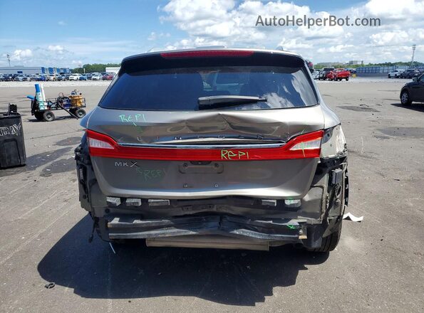 2LMPJ6KR4HBL39879 2017 LINCOLN MKX Gray Rear view