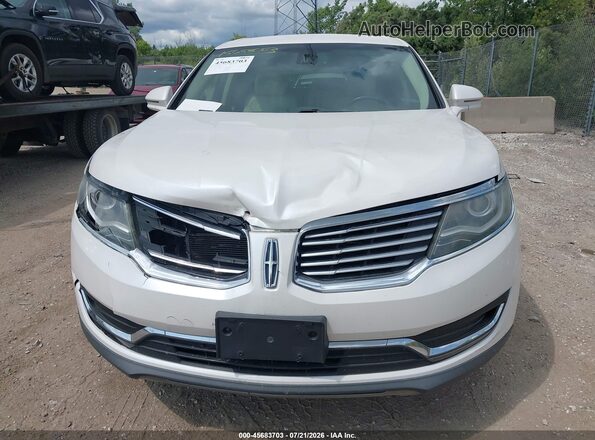 2LMPJ6KR7HBL26320 2017 LINCOLN MKX White Vista frontal