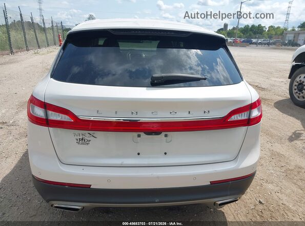 2LMPJ6KR7HBL26320 2017 LINCOLN MKX White 