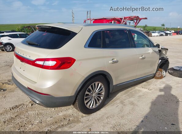 2LMPJ6KR7JBL47528 2018 LINCOLN MKX Beige Trasero derecho