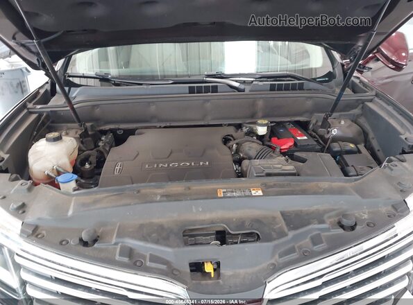 2LMPJ6KR8JBL17678 2018 LINCOLN MKX Maroon უკანა ხედი