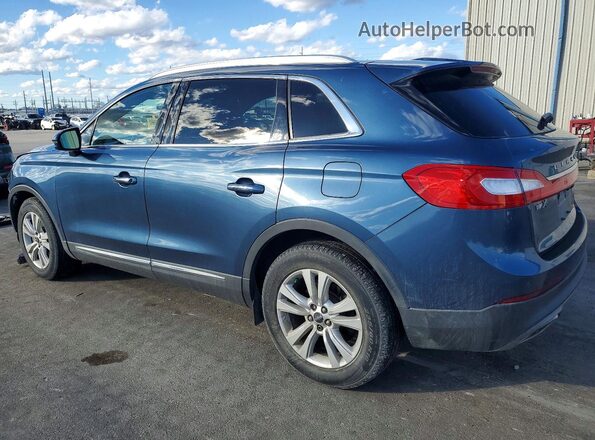 2LMPJ6KR8JBL19026 2018 LINCOLN MKX Blue Tył lewy