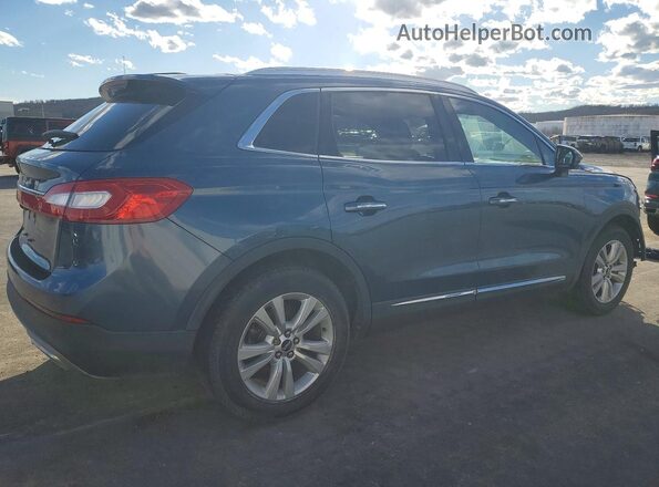 2LMPJ6KR8JBL19026 2018 LINCOLN MKX Blue Tył prawy