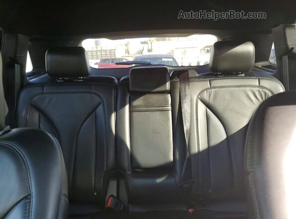2LMPJ6KR8JBL19026 2018 LINCOLN MKX Blue Widok tylnych siedzeń
