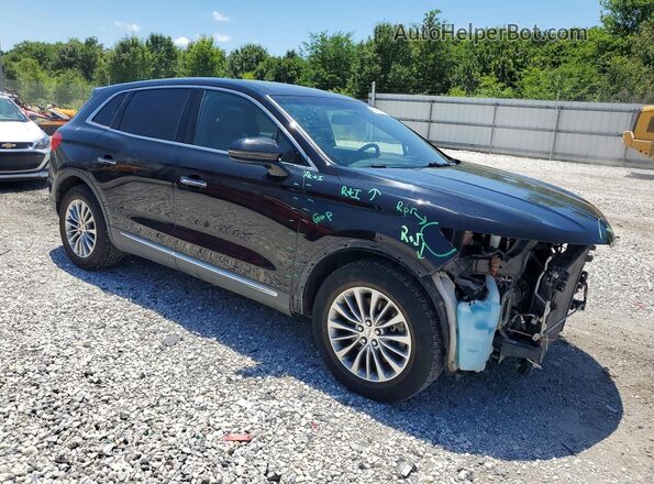 2LMPJ6KR9HBL37576 2017 LINCOLN MKX Black Przód prawy