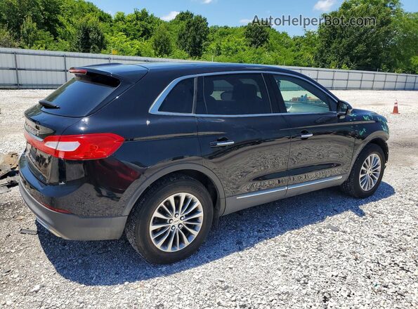 2LMPJ6KR9HBL37576 2017 LINCOLN MKX Black Tył prawy