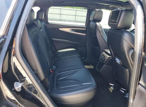 2LMPJ6KR9HBL37576 2017 LINCOLN MKX Black Widok wnętrza z tyłu