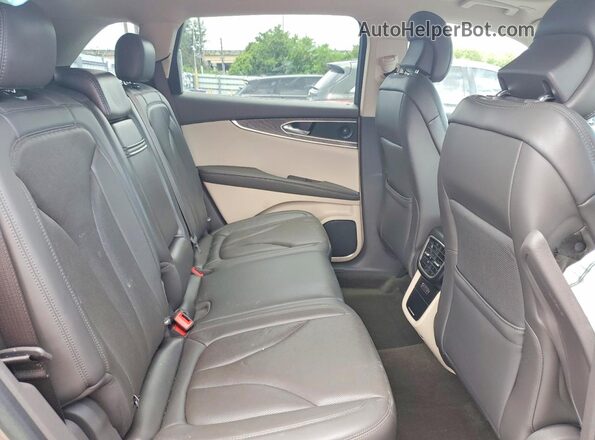 2LMPJ6L91KBL35231 2019 LINCOLN NAUTILUS Tan უკანა სავარძლების ხედი
