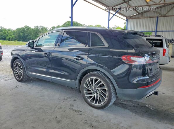 2LMPJ6L96KBL12124 2019 LINCOLN NAUTILUS Black Rear left