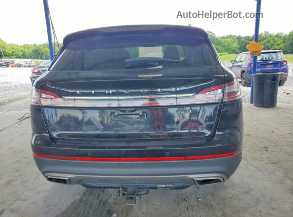 2LMPJ6L96KBL12124 2019 LINCOLN NAUTILUS Black Rear view