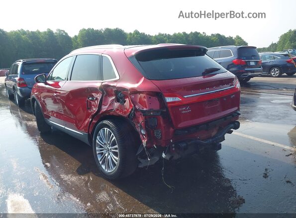 2LMPJ6LP2HBL45161 2017 LINCOLN MKX Maroon Tył lewy