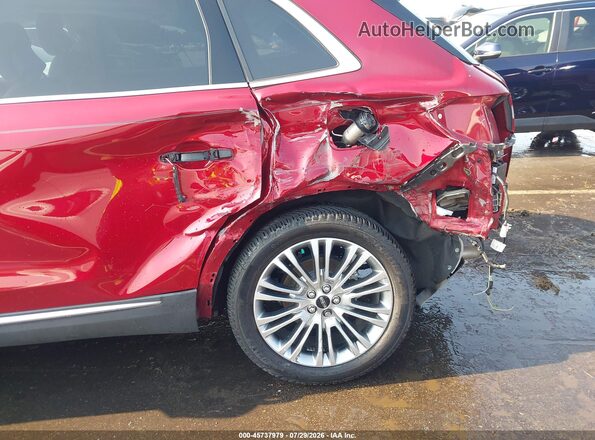 2LMPJ6LP2HBL45161 2017 LINCOLN MKX Maroon Widok z przodu
